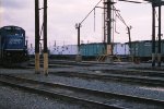 Conrail power at Dewitt yard